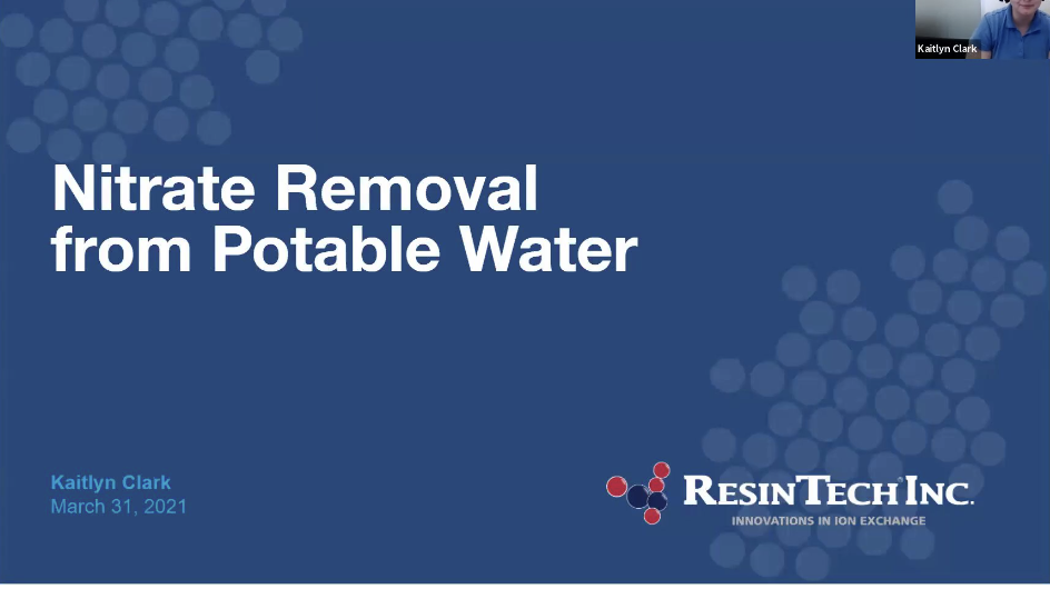 Nitrate Removal from Potable Water